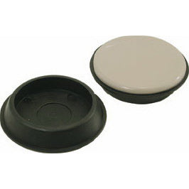 Shepherd Hardware 9221 Furniture Cup, Polyethylene, Black