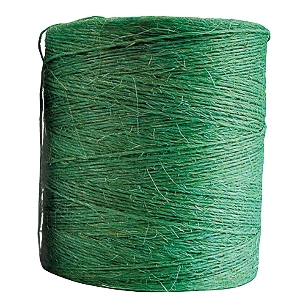 TYTAN SBT9GRTY Baler Twine, 9000 ft L, 130 lb Working Load, Sisal, Brazilian Green