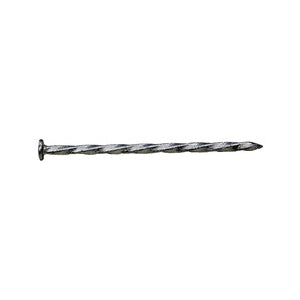 ProFIT 0010198 Deck Nail, 16D, 3-1/2 in L, Steel, Hot-Dipped Galvanized, Flat Head, Spiral Shank, 1 lb