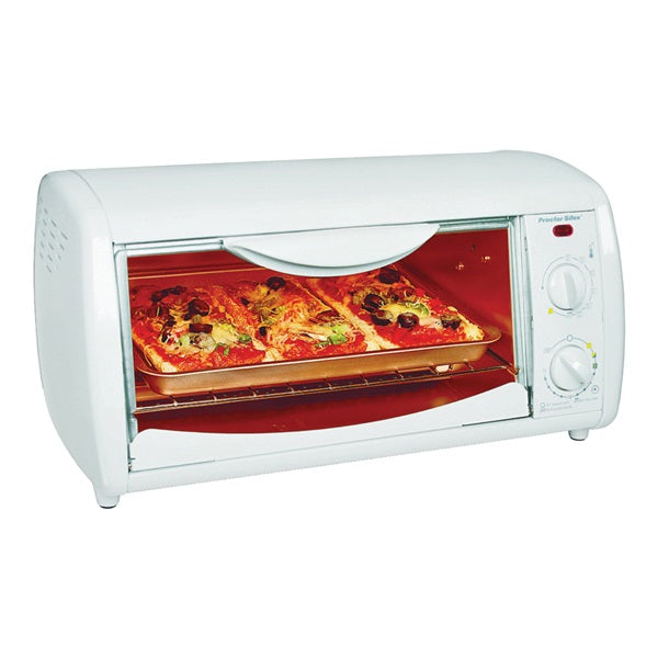 White Proctor Silex Toaster Oven