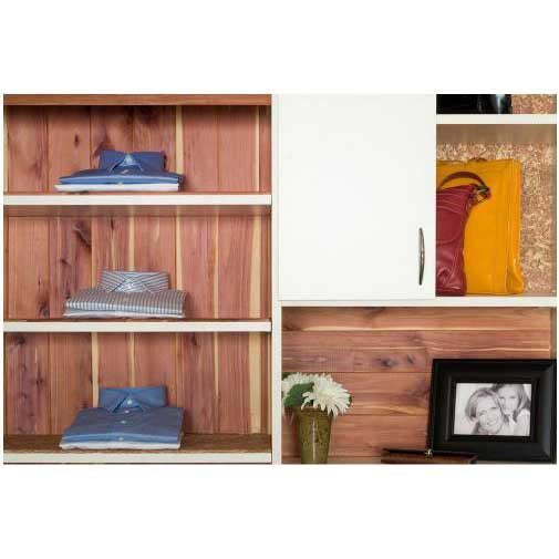 CedarSafe FL60/15N Closet Liner Plank, 3-3/4 in W, Cedar Wood