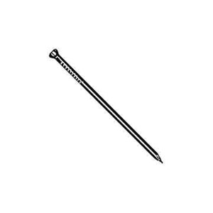 MAZE HT150-112 Trim Nail, Hand Drive, 1-1/2 in L, Carbon Steel, Smooth Shank, Black, 5 lb