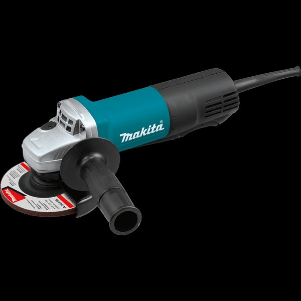 Makita 9557PBX1 Angle Grinder, 7.5 A, 3-1/2 in Dia Wheel, 11,000 rpm Speed