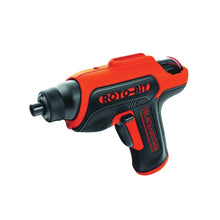 Load image into Gallery viewer, Black+Decker BDCS50C Screwdriver, Battery Included, 4 V, 1.4 Ah, 1/4 in Chuck, Hex Chuck
