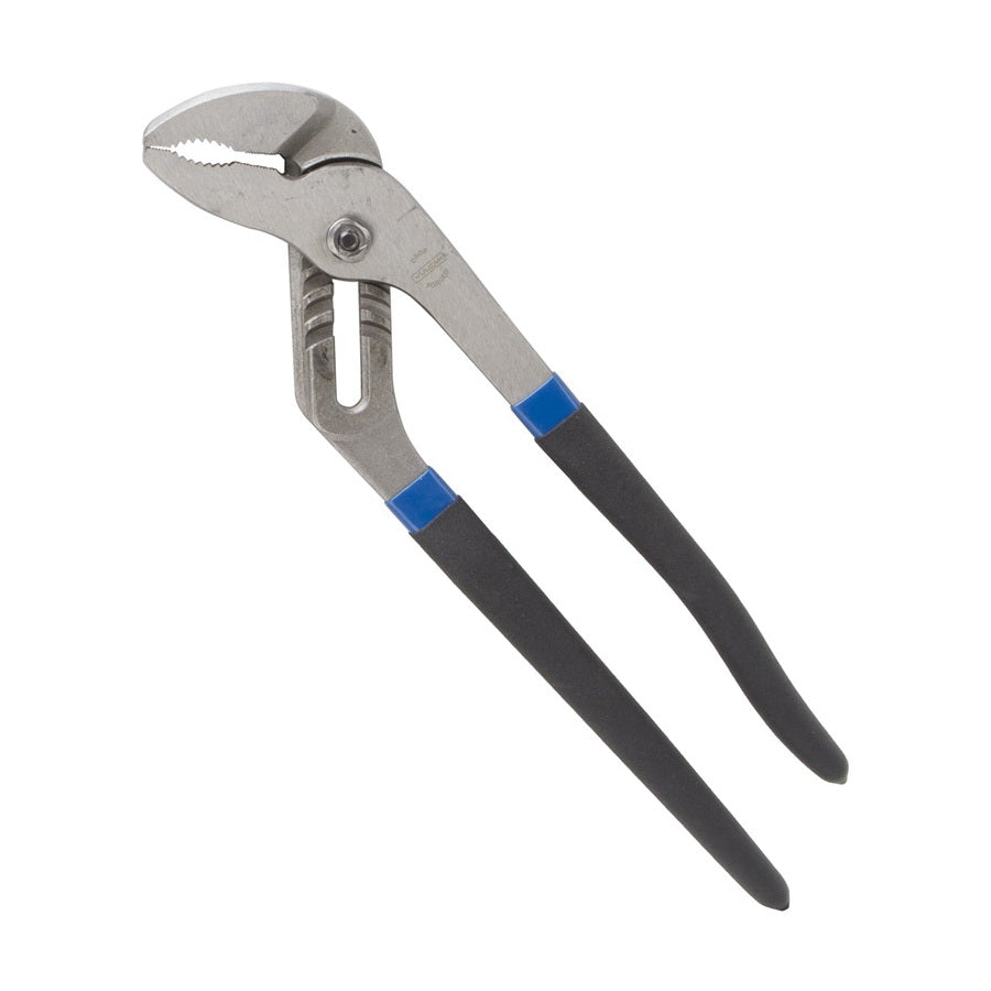 Vulcan PC980-06 Groove Joint Plier, 12 in OAL, 2 in Jaw, Black &amp; Blue Handle, Non-Slip Handle, 2 in W Jaw