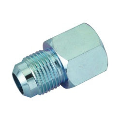 BrassCraft PSSL-15 Pipe Union, 3/8 x 1/2 in, Flare x FIP, Stainless Steel