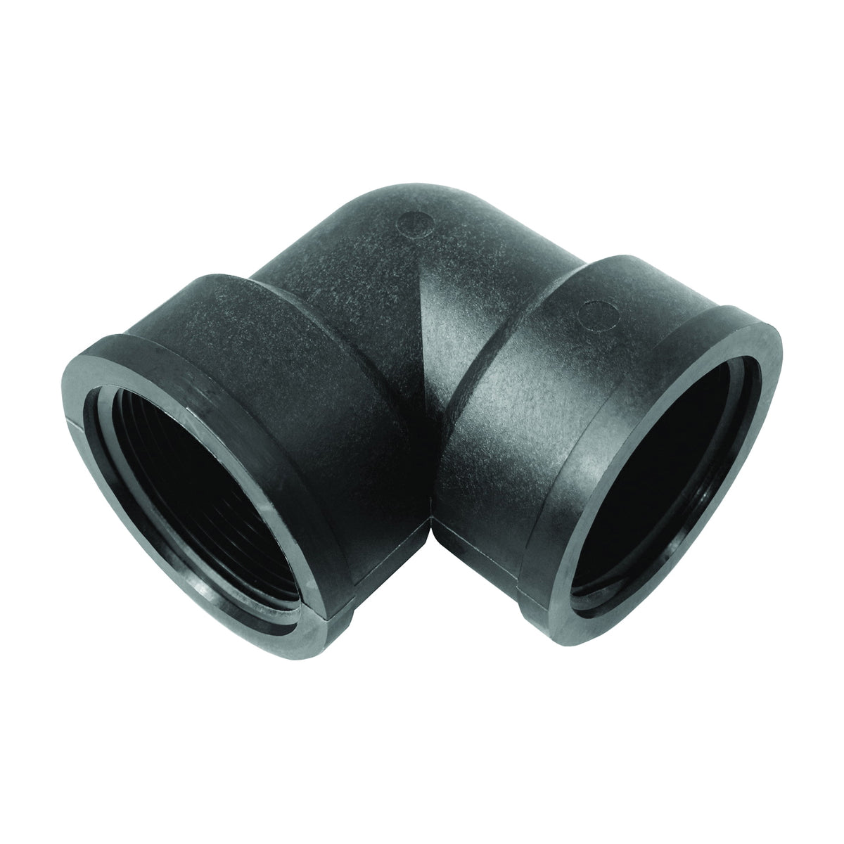 GREEN LEAF ELF112P Pipe Elbow, 1-1/2 in, FPT, 90 deg Angle, Polypropylene