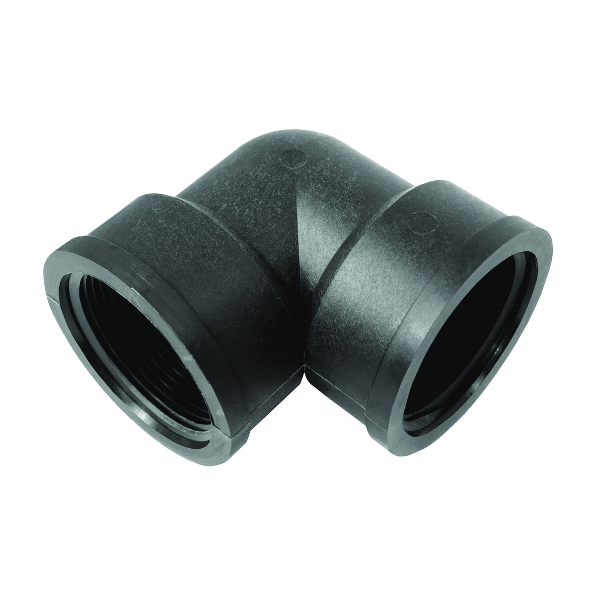 GREEN LEAF ELF200P Pipe Elbow, 2 in, FPT, 90 deg Angle, Polypropylene