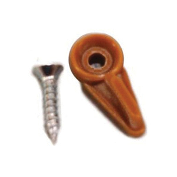 US Hardware WP-8831C Screen Clip, 1/2 in, Nylon