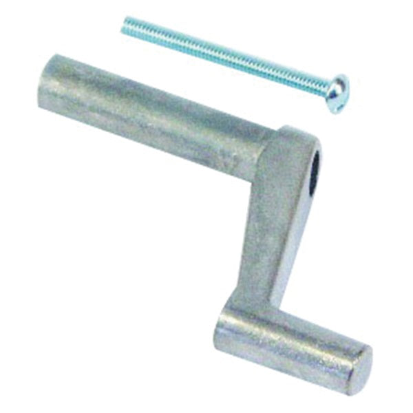 US Hardware WP-8884C Window Crank with Bolt, Zinc, Mill
