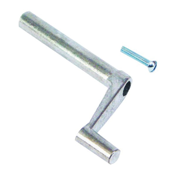 US Hardware WP-8885C Window Crank with Bolt, Zinc, Mill