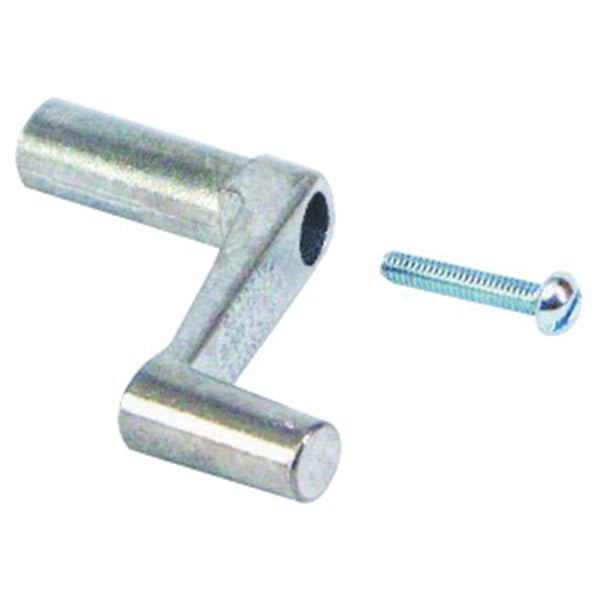 US Hardware WP-8887C Window Crank with Bolt, Zinc, Mill