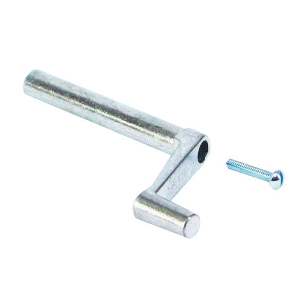 US Hardware WP-8888C Window Crank with Bolt, Zinc, Mill