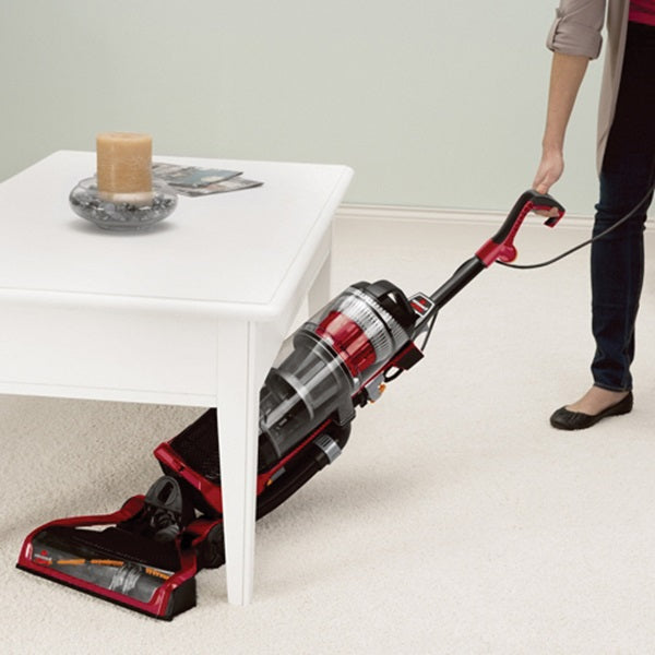 BISSELL PowerGlide 1646 Vacuum Cleaner, Multi-Level Filter, 27 ft L Cord, Red Housing