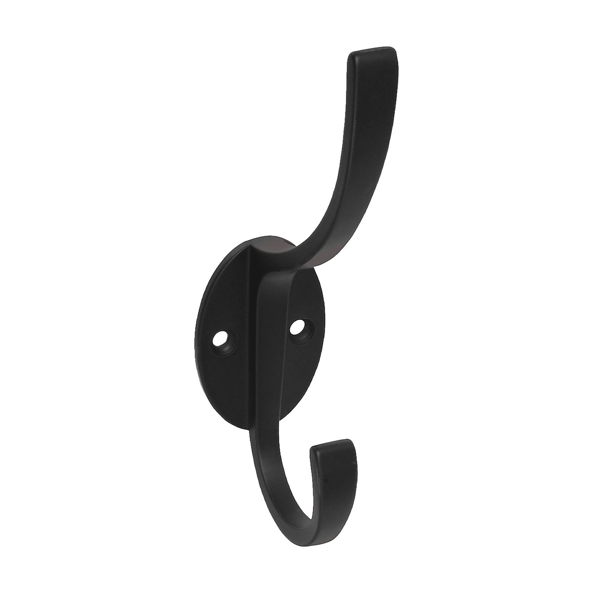 National Hardware V8009 N806-820 Coat and Hat Hook, 2-Hook, Zinc, Oil-Rubbed Bronze