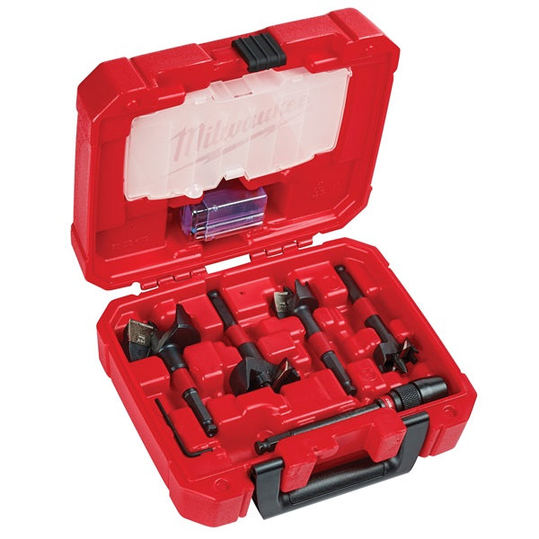 Milwaukee 49-22-5100 Bit Plumber Kit, Stringer Bead, 5-Piece, Carbon Steel