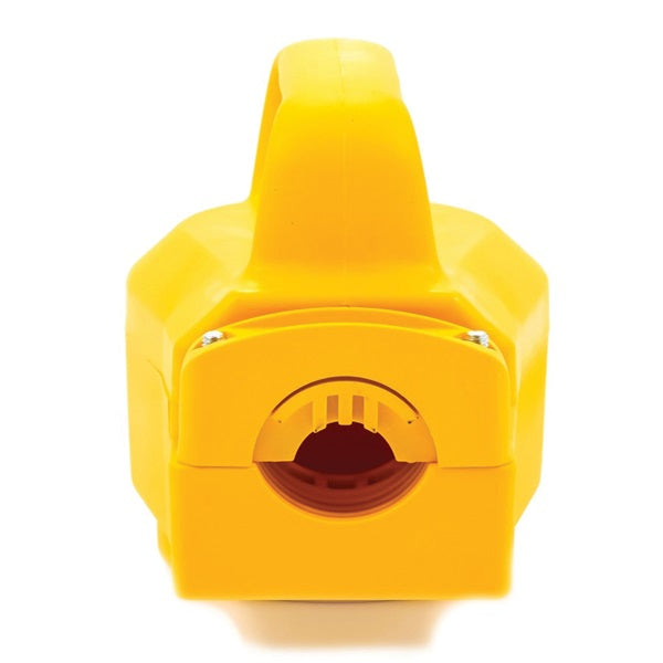 CAMCO 55353 Replacement Receptacle, 125/250 V, 50 A, Female Contact, Yellow