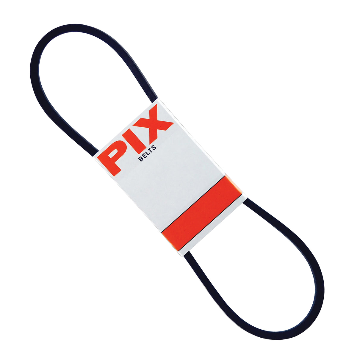 PIX B45/5L480 V-Belt, 21/32 in W, 3/8 in Thick, Black