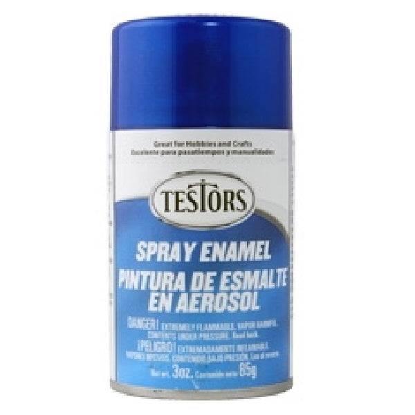 TESTORS 1639T Enamel Spray Paint, Metallic, Flake Blue, 3 oz