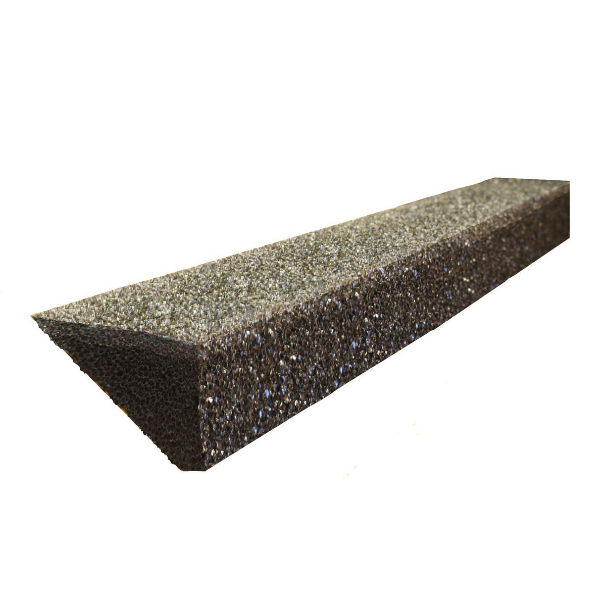 GutterStuff GS-K5 Gutter Guard, 4 ft L, 5 in W, Polyether