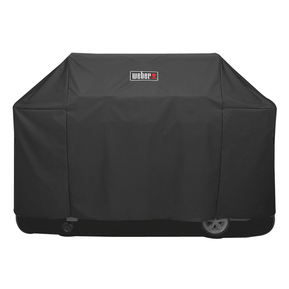 Weber 7132 Grill Cover, 25 in W, 44-1/2 in H, Polyester, Black