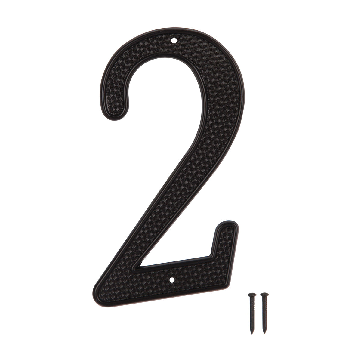 ProSource N-012-PS House Number, Character: 2, 4 in H Character, 2.28 in W Character