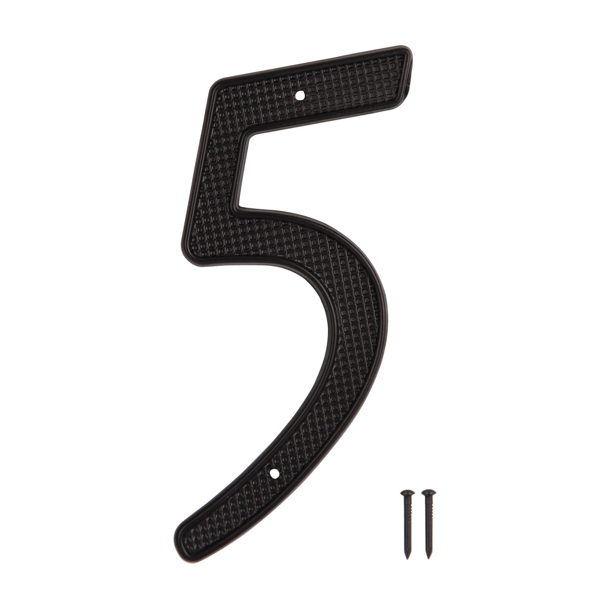 ProSource N-015-PS House Number, Character: 5, 4 in H Character, 2.28 in W Character