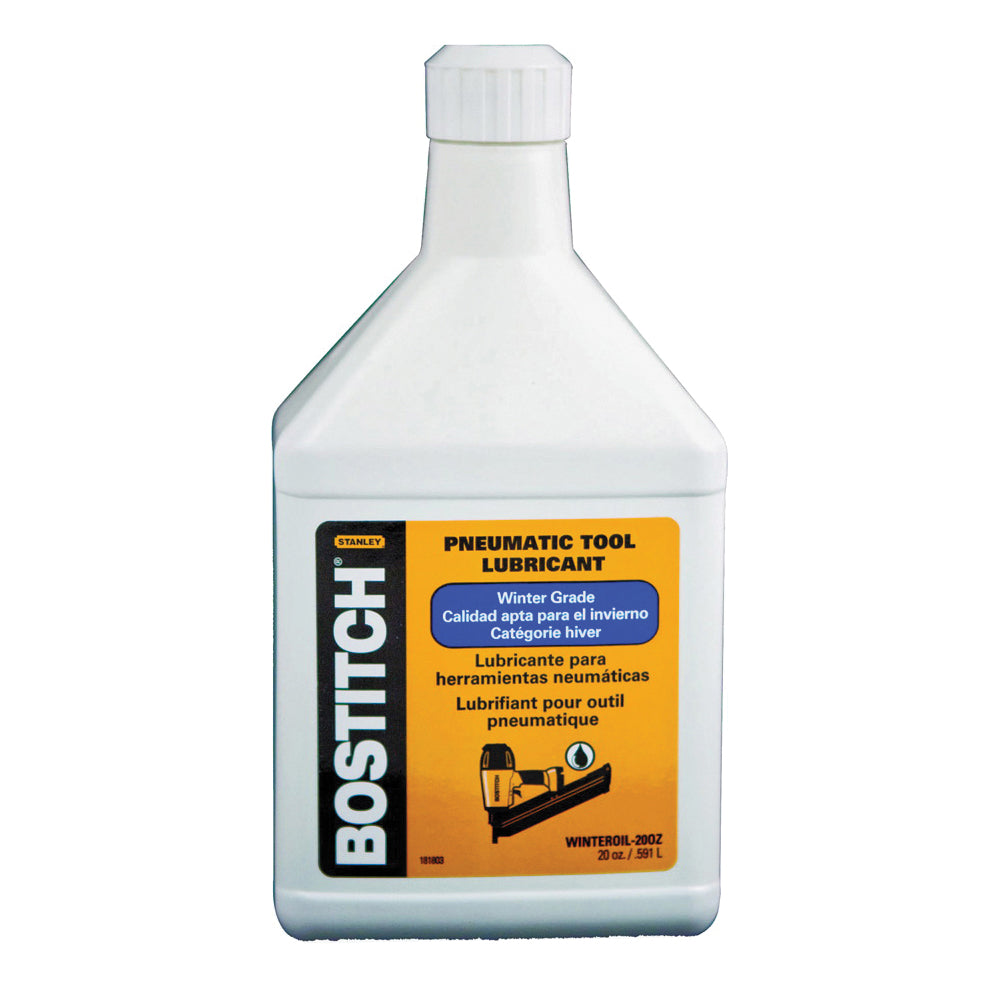 Bostitch WINTEROIL-20OZ Pneumatic Tool Lubricant, 20 oz Bottle