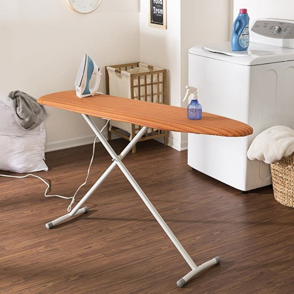 Honey-Can-Do BRD-01295 Ironing Board, Orange/Yellow Board