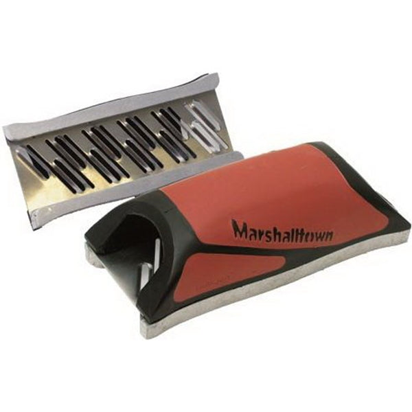 Marshalltown 14389 Drywall Rasp with Rails, Contour-Grip Handle