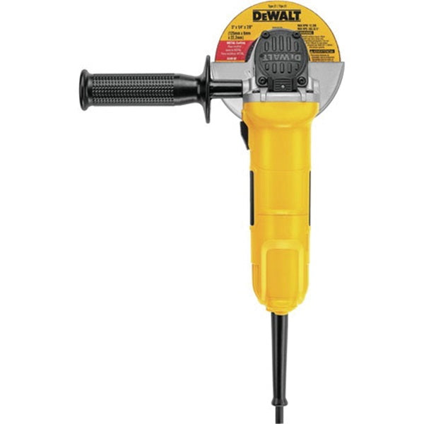 DeWALT DWE4011 Corded 4.5&quot; Small Angle Grinder w/One-Touch Guard
