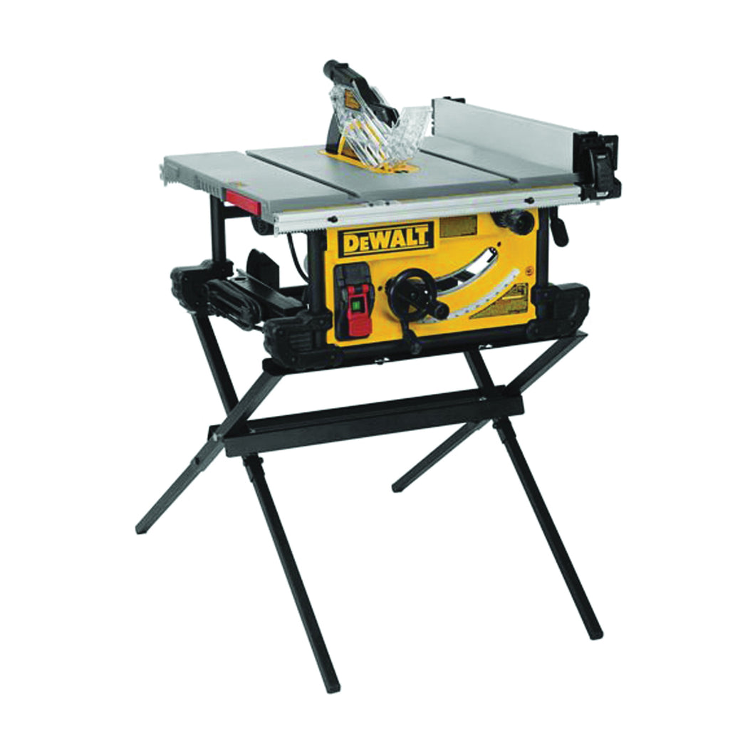 DeWALT DWE7490X Table Saw, 120 VAC, 15 A, 10 in Dia Blade, 5/8 in Arbor, 28 in Rip Capacity Right, 4800 rpm Speed