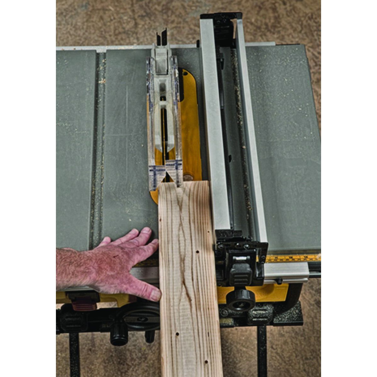 DeWALT DWE7480 Table Saw, 120 VAC, 15 A, 10 in Dia Blade, 5/8 in Arbor, 24 in Rip Capacity Right, 4800 rpm Speed