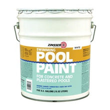 Load image into Gallery viewer, ZINSSER 260540 Pool Paint, Matte, White, 5 gal
