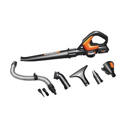 WORX WG545.1 Leaf Blower, Battery Included, 20 V, Lithium, 80 cfm Air