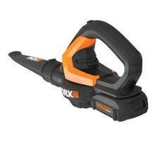 Load image into Gallery viewer, WORX WG545.1 Leaf Blower, Battery Included, 20 V, Lithium, 80 cfm Air
