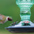 Perky-Pet 8108-2 Bird Feeder, Antique Bottle, 10 oz, 4-Port/Perch, Glass/Metal, Green, 10 in H