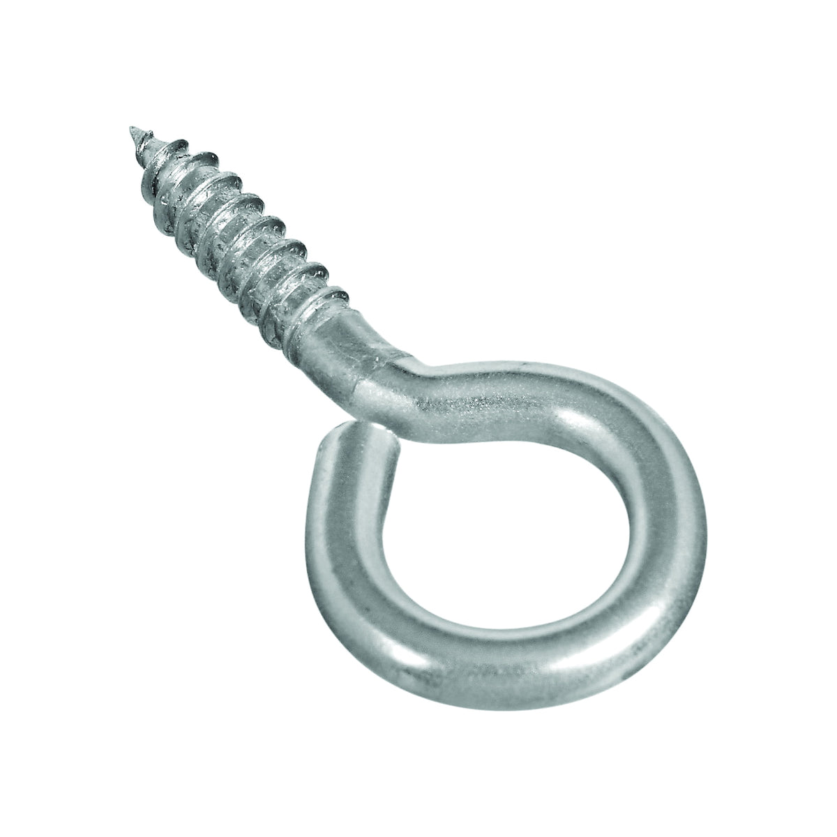National Hardware 2016BC Series N220-442 Screw Eye, #0, 1-1/4 in L Thread, 2.88 in OAL, Stainless Steel