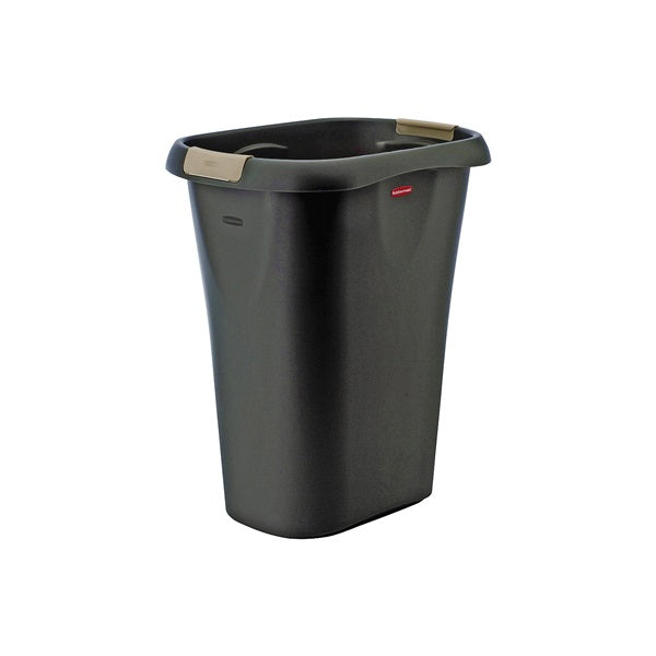 Rubbermaid 5L60 FG5L6000CSHM Waste Basket, 32 qt Capacity, Plastic, Cashmere, 19 in H