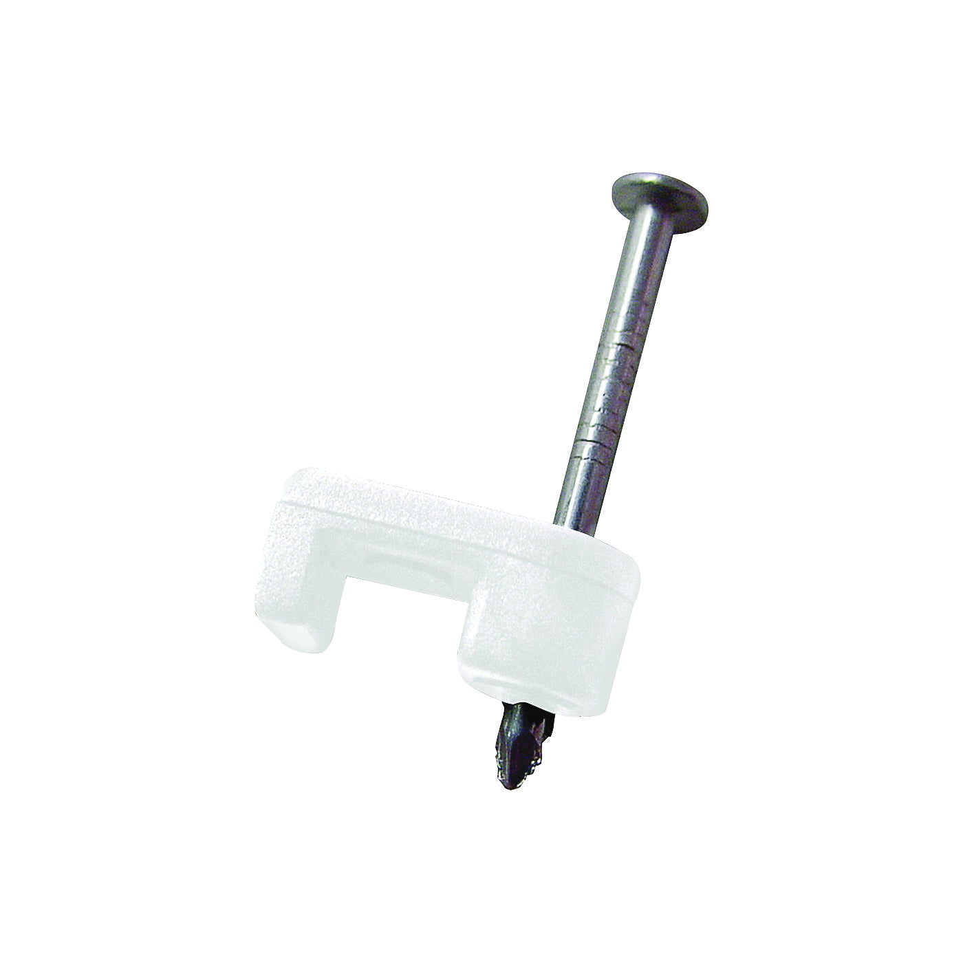 GB PSW-100 Cable Staple, 1/4 in W Crown, 15/16 in L Leg, Polyethylene