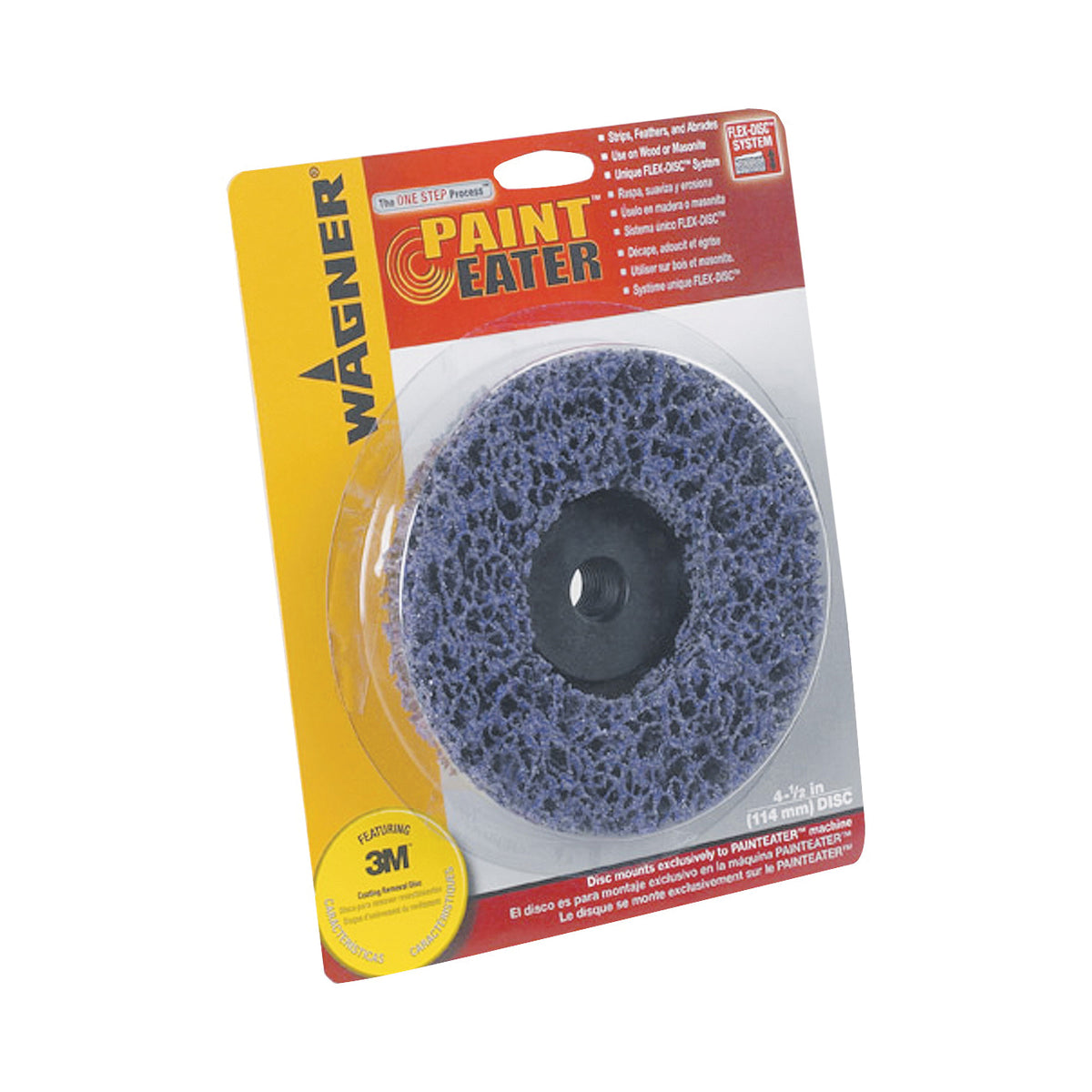 Wagner 0513041 Paint Removal Disc, 4-1/2 in Pad/Disc