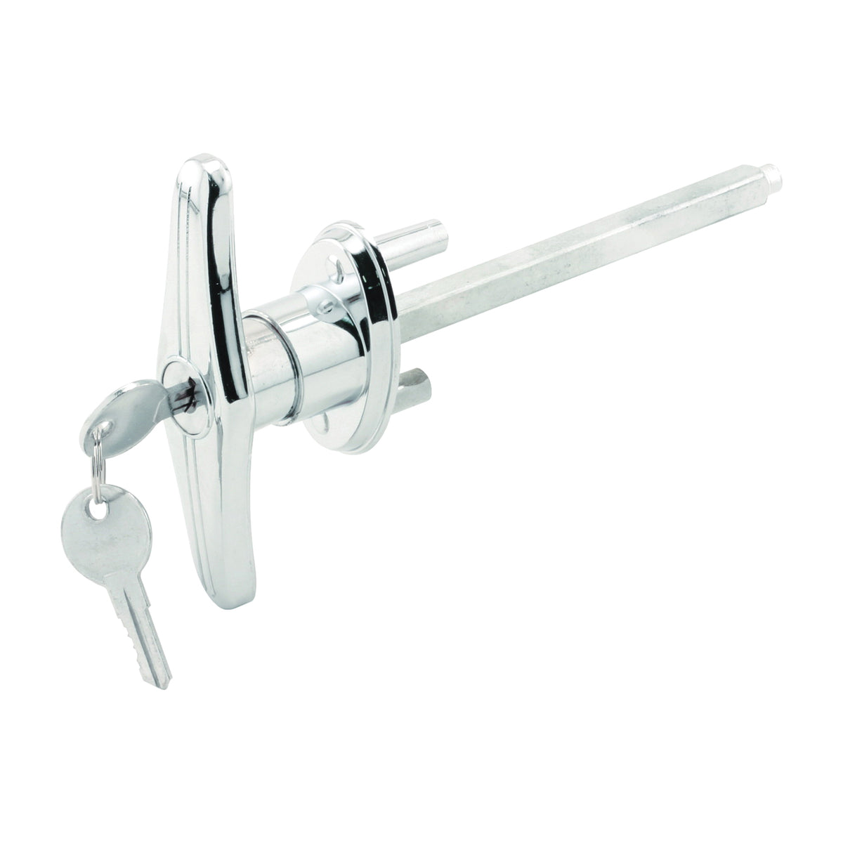 Prime-Line GD 52169 T-Locking Handle, 5/16 in L Shaft, Zinc, Chrome