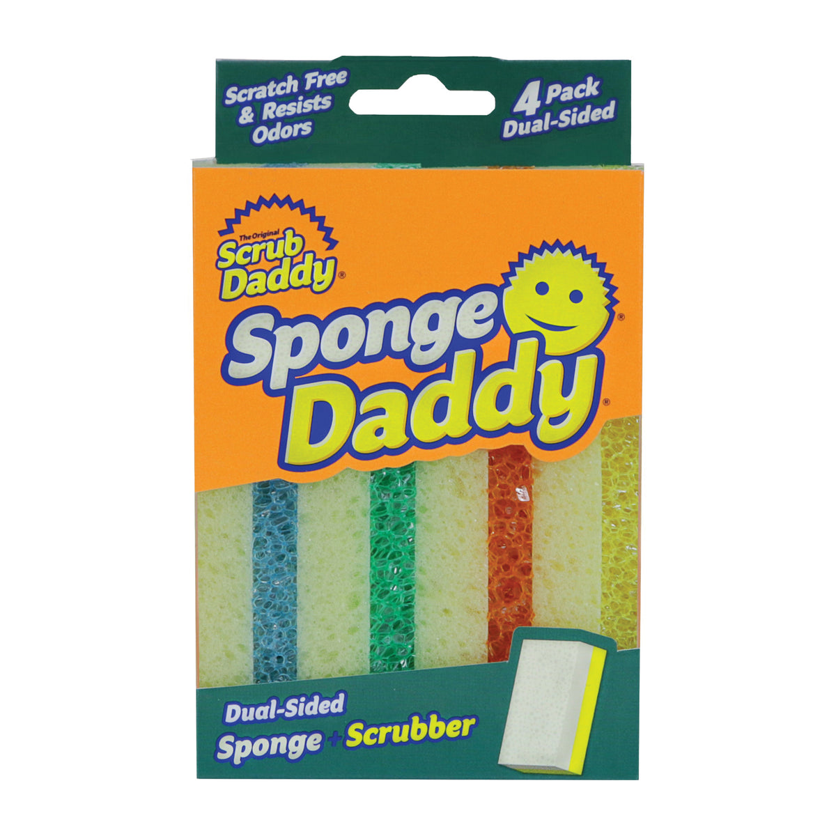 Scrub Daddy SPDDY4 Scrub Sponge, Foam