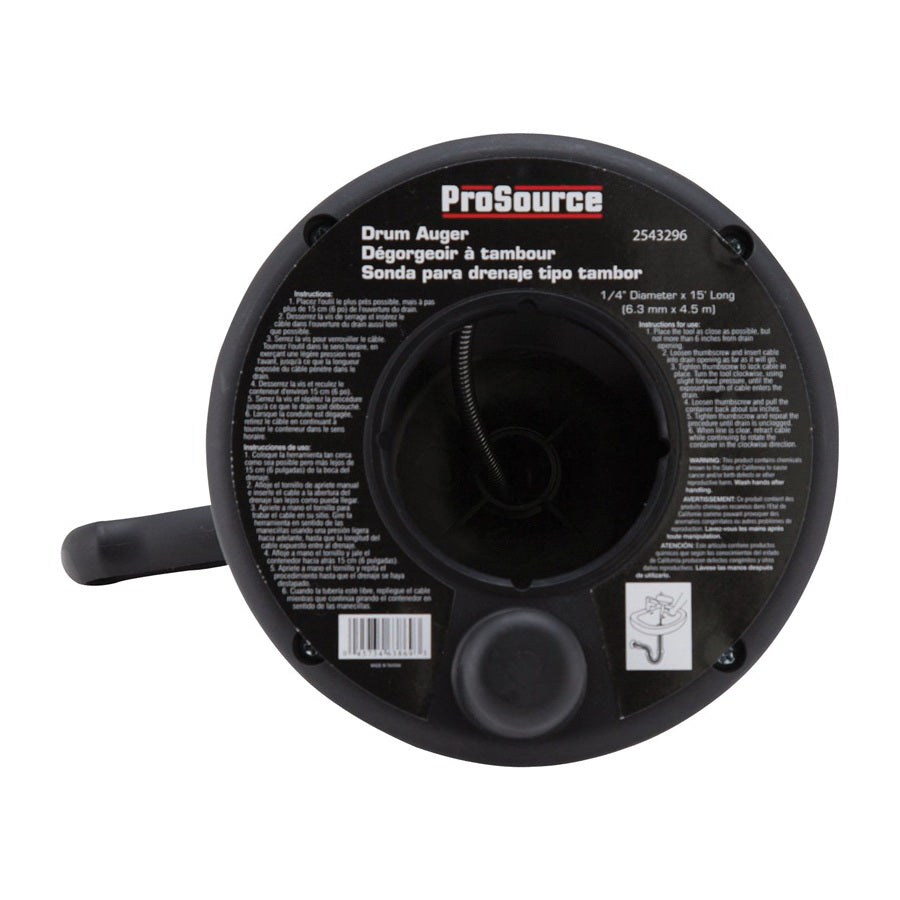 Prosource DA00003P-15 Drum Auger