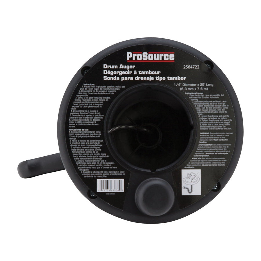 Prosource DA00003P-25 Drum Auger