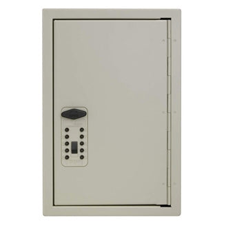 Kidde 001801 Key Cabinet, Steel, Clay, 8.11 in W, 12.04 in H, 3.19 in D