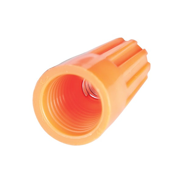 GB WireGard GB-3 16-003 Wire Connector, 22 to 14 AWG Wire, Steel Contact, Polypropylene Housing Material, Orange