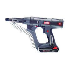 Load image into Gallery viewer, SENCO 7W0001N Auto-Feed Screwdriver, Battery Included, 18 V, 1.5 Ah, Keyless Chuck
