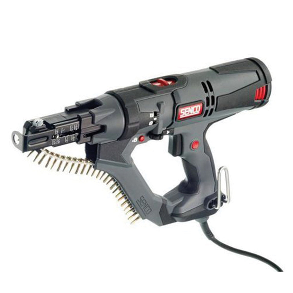 SENCO 7U0001N Auto-Feed Screwdriver, 6 A, 1/2 in Chuck, Keyed Chuck, 2500 rpm Speed, 10 ft L Cord