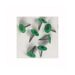 Stinger 0135151 Cap Nail, 2-1/2 in L, Flat Head, 12 ga Gauge, Plastic/Steel